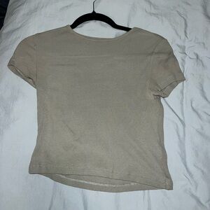 Army / olive green baseball tee